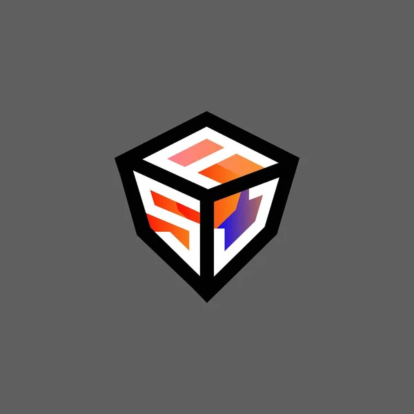 Креативный Дизайн Логотипа Asj Векторной Графикой Простой Современный Логотип Asj — стоковый вектор
