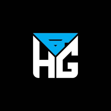 BHG letter logo creative design with vector graphic, BHG simple and modern logo.