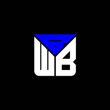 BWB harfi logo yaratıcı tasarımı vektör grafik, BWB basit ve modern logo.