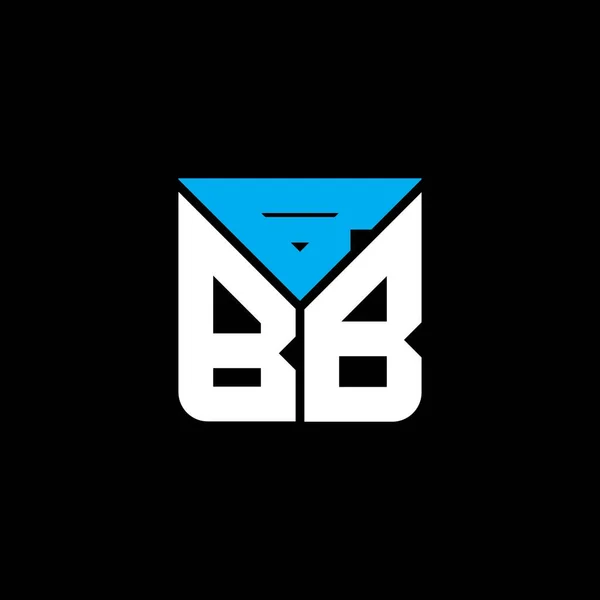 Bbb Letter Logo Creatief Ontwerp Met Vector Grafisch Bbb Eenvoudig — Stockvector