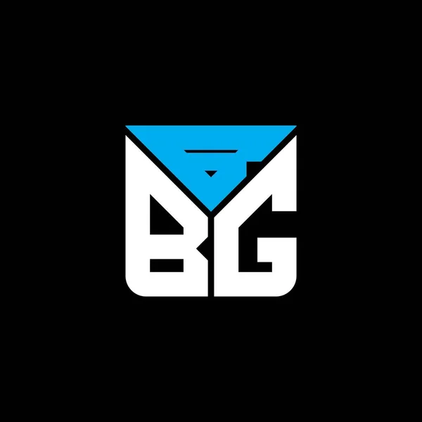 Bbg Letter Logo Creative Design Vector Graphic Bbg Simple Modern — Stok Vektör