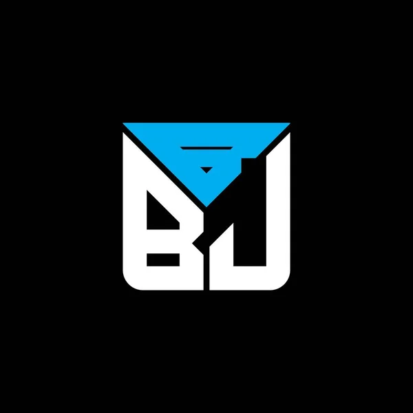 Bbj Logo Creatief Ontwerp Met Vector Grafisch Bbj Eenvoudig Modern — Stockvector