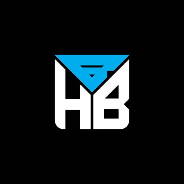 Bhb Letter Logo Creative Design Vector Graphic Bhb Simple Modern — Stok Vektör