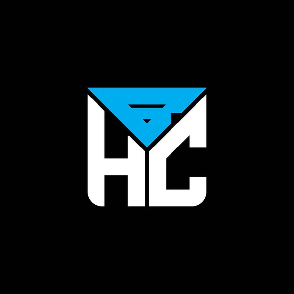 Bhc Harf Logosu Tasarımı Vektör Grafik Bhc Basit Modern Logo — Stok Vektör