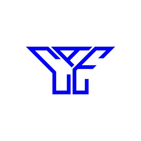Cae Harf Logosu Tasarımı Vektör Grafik Cae Basit Modern Logo — Stok Vektör