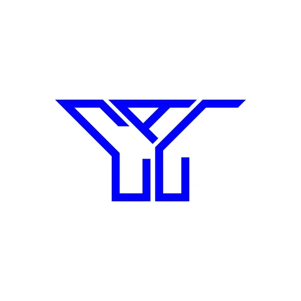 Cal Letter Logo Creative Design Vector Graphic Cal Simple Modern — Stok Vektör