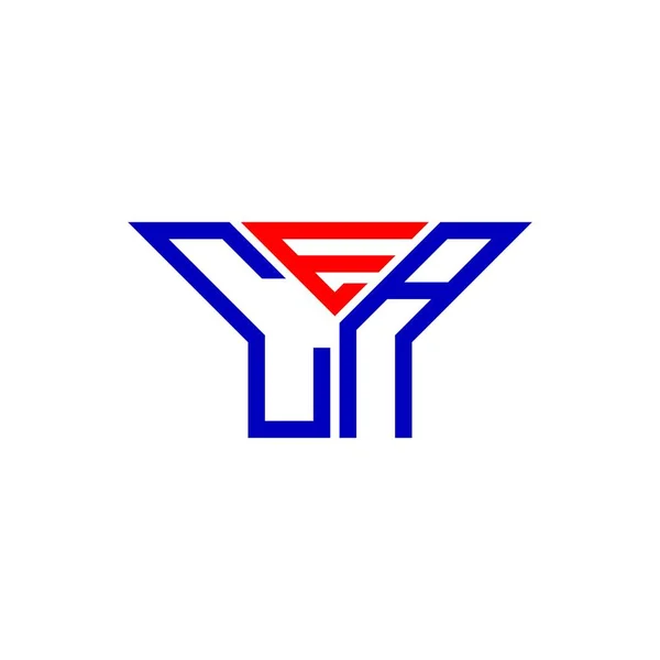 Cea Λογότυπο Δημιουργική Σχεδίαση Vector Graphic Cea Απλό Και Μοντέρνο — Διανυσματικό Αρχείο