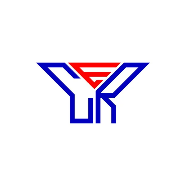 Логотип Літери Cer Креативний Дизайн Векторною Графікою Простий Сучасний Логотип — стоковий вектор