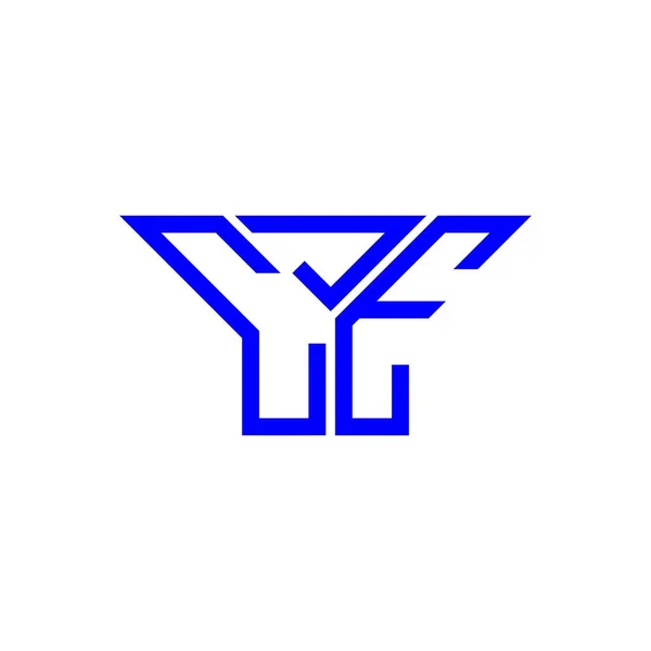Cje Letter Logo Creative Design Vector Graphic Cje Simple Modern — Vettoriale Stock