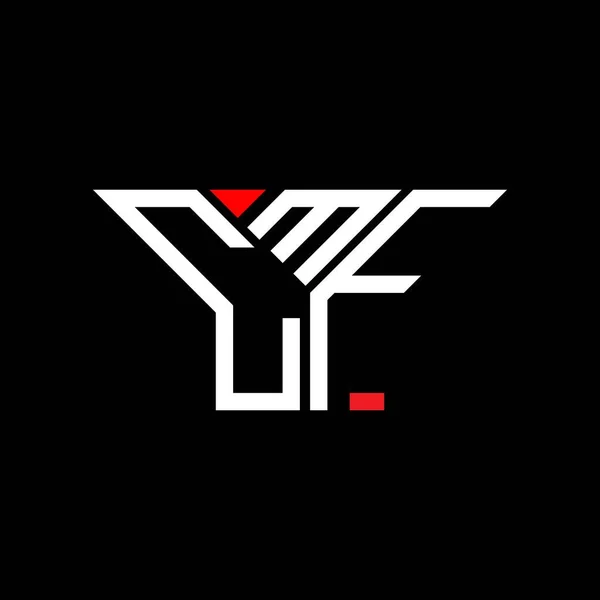 Logo Lettera Cmf Design Creativo Con Grafica Vettoriale Logo Cmf — Vettoriale Stock