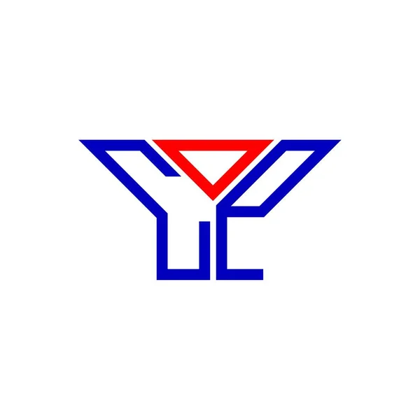 Cop Letter Logo Creative Design Vector Graphic Cop Simple Modern — Vector de stock
