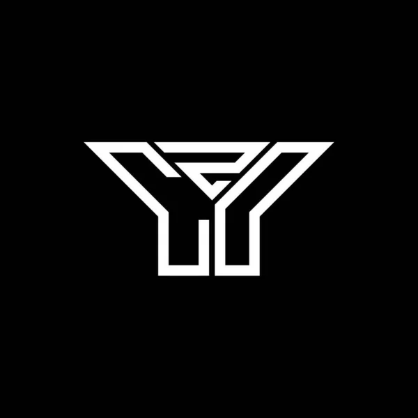 Логотип Літери Czd Креативний Дизайн Векторною Графікою Простий Сучасний Логотип — стоковий вектор