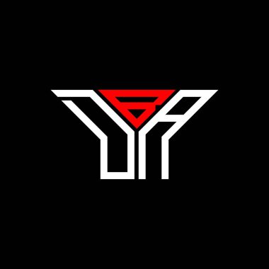 DBA harf logosu tasarımı vektör grafik, DBA basit ve modern logo.