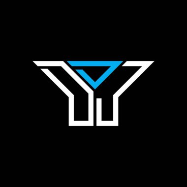 DDJ harf logosu yaratıcı tasarım vektör grafik, DDJ basit ve modern logo.