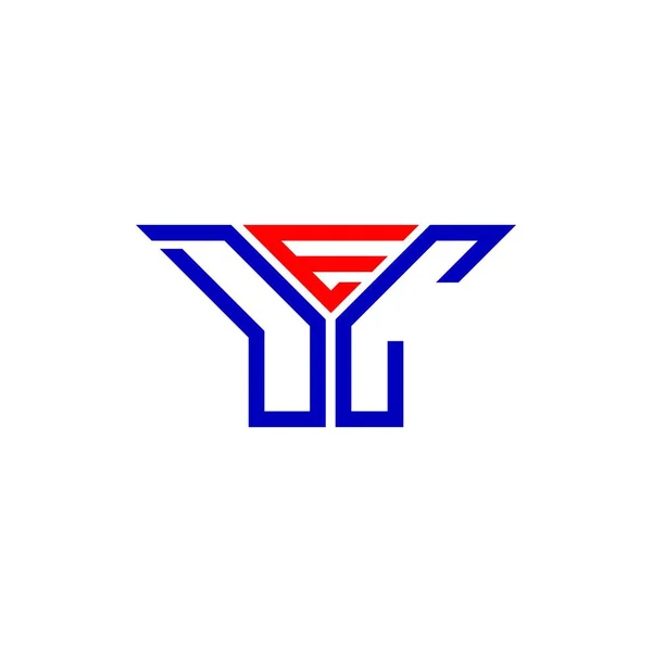 Dec Carta Logotipo Design Criativo Com Vetor Gráfico Dec Logotipo —  Vetores de Stock