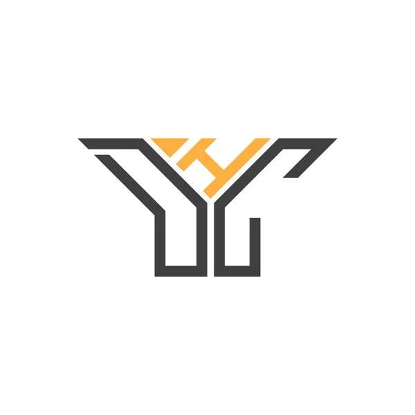 Dhc Letter Logo Creatief Design Met Vector Grafisch Dhc Eenvoudig — Stockvector