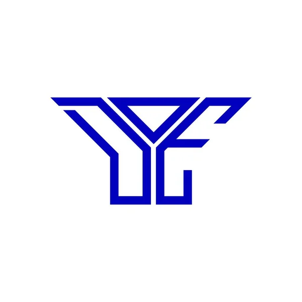 Креативный Дизайн Логотипа Doe Векторной Графикой Простой Современный Логотип Doe — стоковый вектор