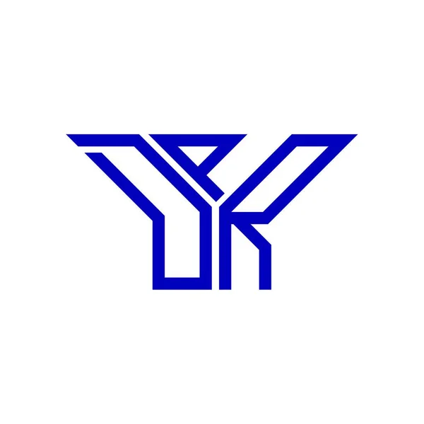 Дизайн Логотипа Dpr Векторной Графикой Простой Современный Логотип Dpr — стоковый вектор