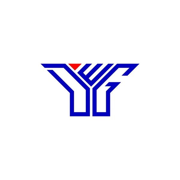 Logo Lettera Dwg Design Creativo Con Grafica Vettoriale Logo Semplice — Vettoriale Stock