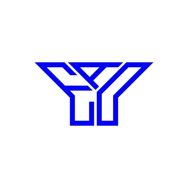 Ead Dopis Logo Kreativní Design Vektorovou Grafikou Ead Jednoduché Moderní — Stockový vektor