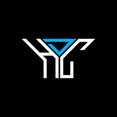 HDC harf logosu tasarımı vektör grafik, HDC basit ve modern logo.