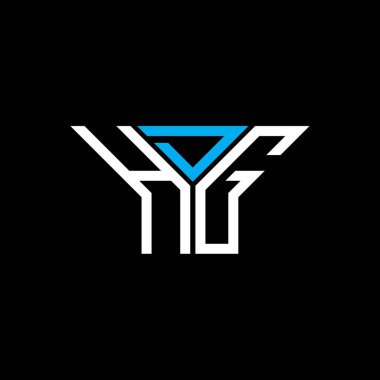 HDG harf logosu tasarımı vektör grafik, HDG basit ve modern logo.