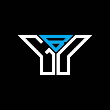 GBD harf logosu tasarımı vektör grafik, GBD basit ve modern logo.