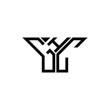 GHC harf logosu tasarımı vektör grafik, GHC basit ve modern logo.