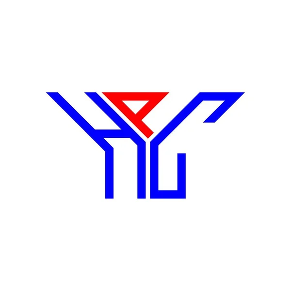 Hpc Písmeno Logo Kreativní Design Vektorovou Grafikou Hpc Jednoduché Moderní — Stockový vektor