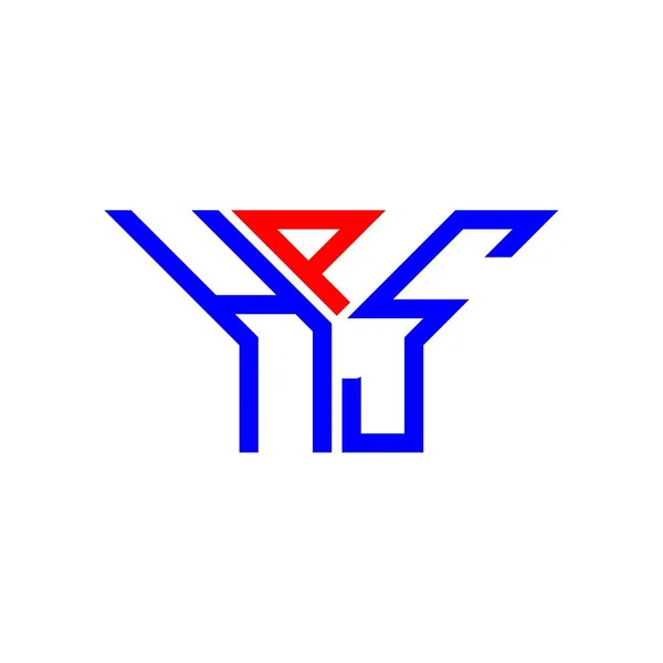 Logo Lettera Hps Design Creativo Con Grafica Vettoriale Logo Hps — Vettoriale Stock