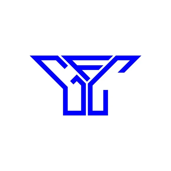 Gfc Letter Logo Creatief Ontwerp Met Vector Grafische Gfc Eenvoudige — Stockvector