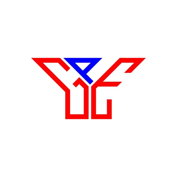 Diseño Creativo Del Logotipo Letra Gpe Con Gráfico Vectorial Logotipo — Vector de stock
