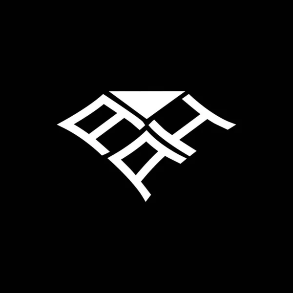 Aah Letter Logo Creative Design Vector Graphic Aah Simple Modern — Vettoriale Stock