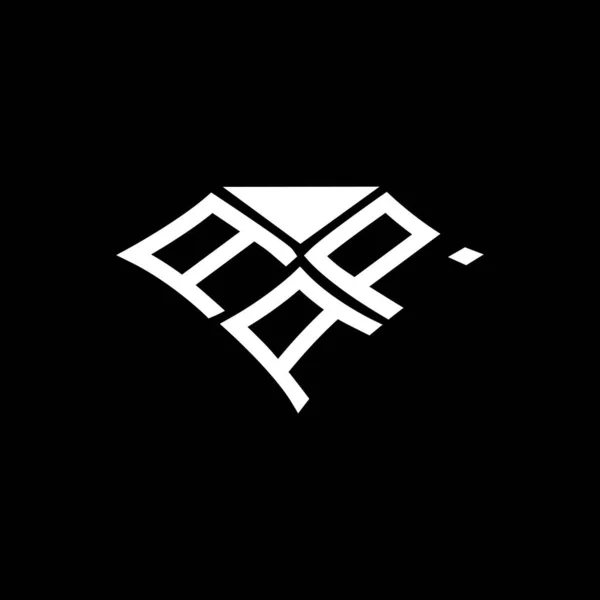 Aap Letter Logo Creative Design Vector Graphic Aap Simple Modern — стоковый вектор