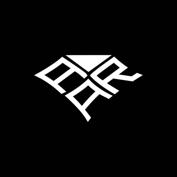 Aar Letter Logo Creative Design Vector Graphic Aar Simple Modern — 图库矢量图片