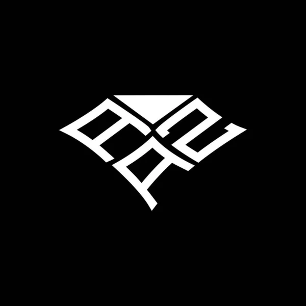 Aaz Letter Logo Creative Design Vector Graphic Aaz Simple Modern — Stok Vektör