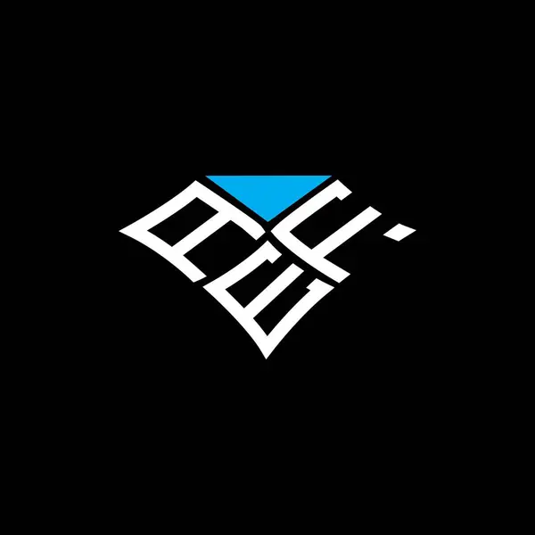 Aef Letter Logo Creative Design Vector Graphic Aef Simple Modern — Archivo Imágenes Vectoriales