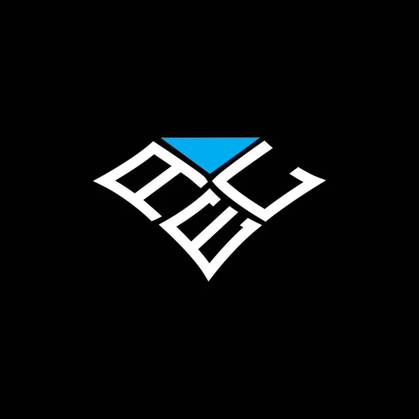 Ael Letter Logo Creative Design Vector Graphic Ael Simple Modern — Stock Vector