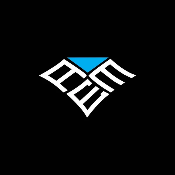 ベクトルグラフィック AemシンプルかつモダンなロゴとAemの手紙のロゴの創造的なデザイン — ストックベクタ