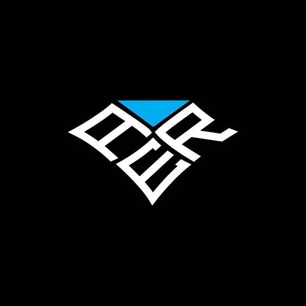 Aer Letter Logo Creative Design Vector Graphic Aer Simple Modern — Stok Vektör