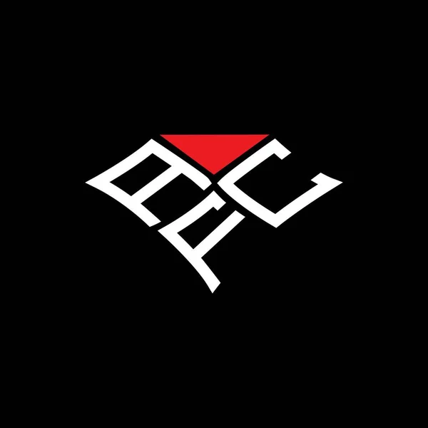Afc Letter Logo Creative Design Vector Graphic Afc Simple Modern — 图库矢量图片