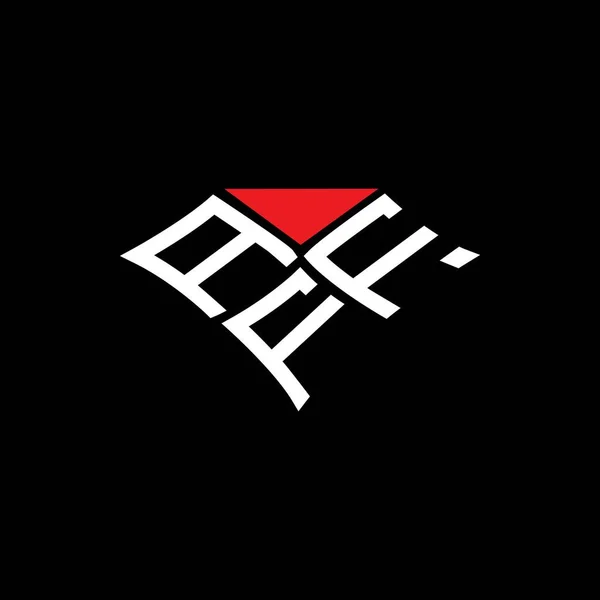 Aff Letter Logo Creative Design Vector Graphic Aff Simple Modern — Vector de stock