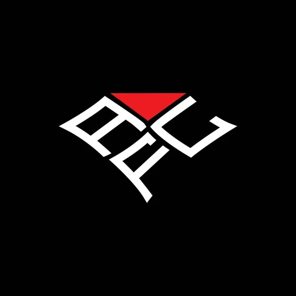 Afl Letter Logo Creative Design Vector Graphic Afl Simple Modern — Wektor stockowy