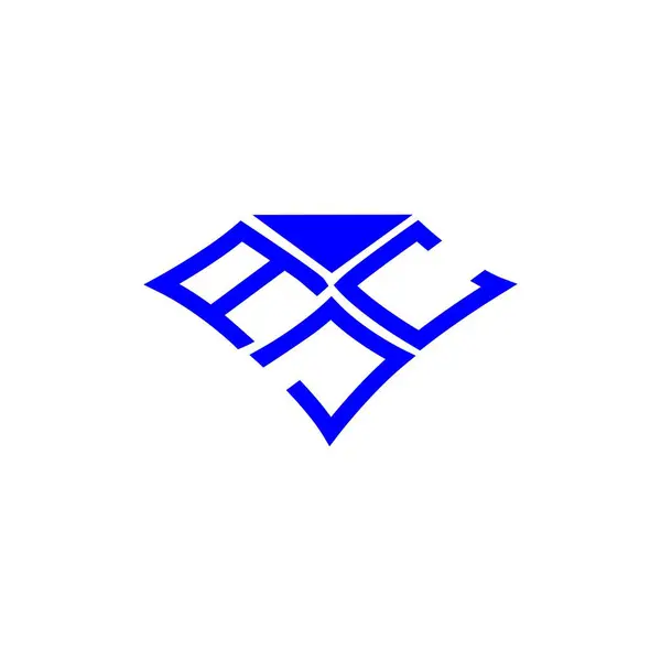 Ajc Літерний Логотип Творчого Дизайну Векторною Графікою Ajc Простий Сучасний — стоковий вектор