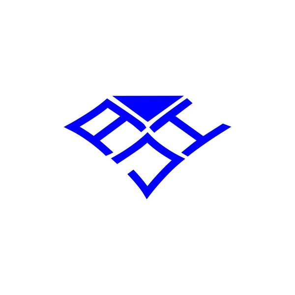 Логотип Aji Векторной Графикой Простой Современный Логотип Aji — стоковый вектор