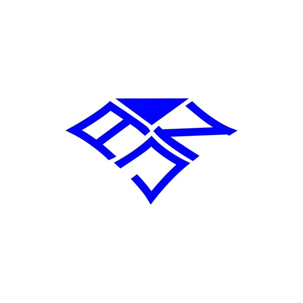 Ajn Letter Logo Creative Design Vector Graphic Ajn Simple Modern — Vetor de Stock