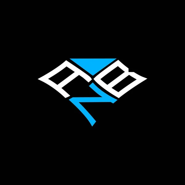 Логотип Анб Векторной Графикой Простой Современный Логотип Анб — стоковый вектор