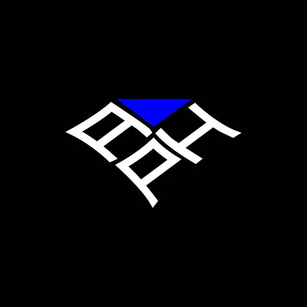 Aph Буква Логотип Творческий Дизайн Векторной Графикой Aph Простой Современный — стоковый вектор