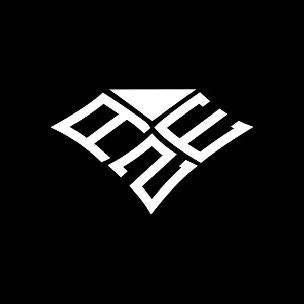 Aze Letter Logo Creative Design Vector Graphic Aze Simple Modern — Stok Vektör