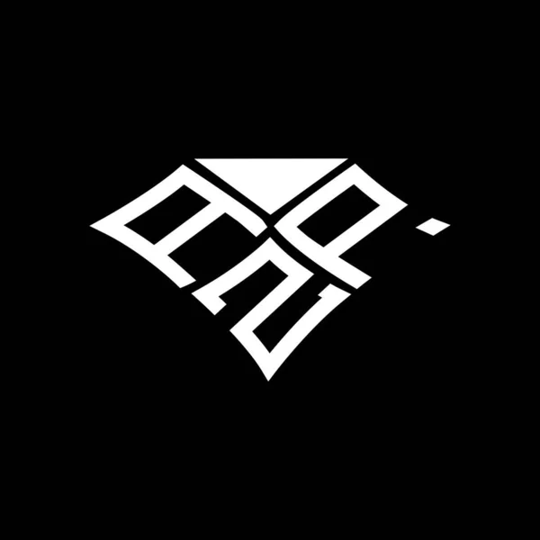 Azp Letter Logo Creative Design Vector Graphic Azp Simple Modern — Wektor stockowy